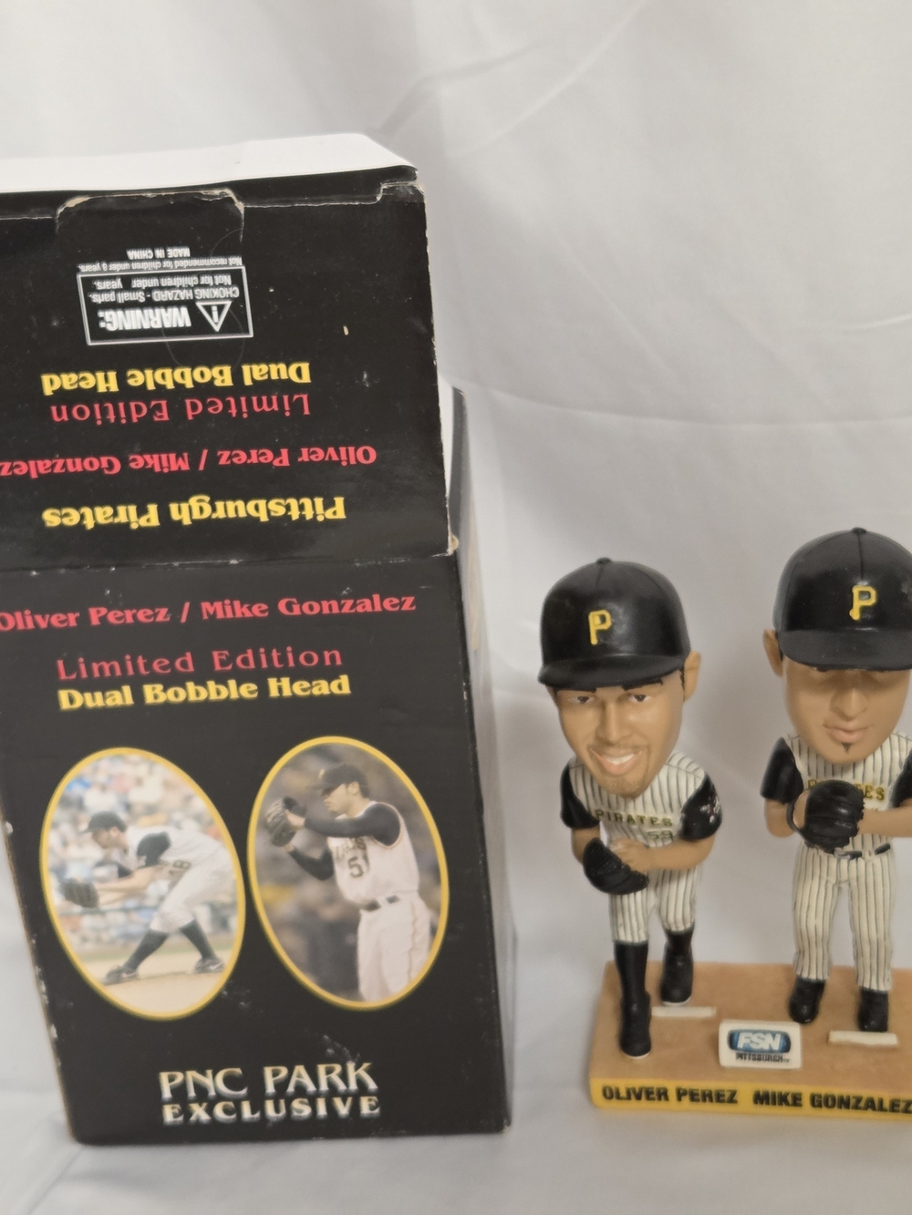 Oliver Perez Mike Gonzalez Pittsburgh Pirates 2006 Bobblehead SGA MLB Baseball